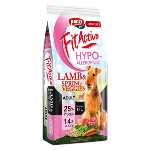 FitActive ORIGINALS 15 kg ADULT HYPOALLERGENIC Lamb&Spring Veggies FitActive ORIGINALS 15 kg ADULT HYPOALLERGENIC Lamb&Spring Veggies