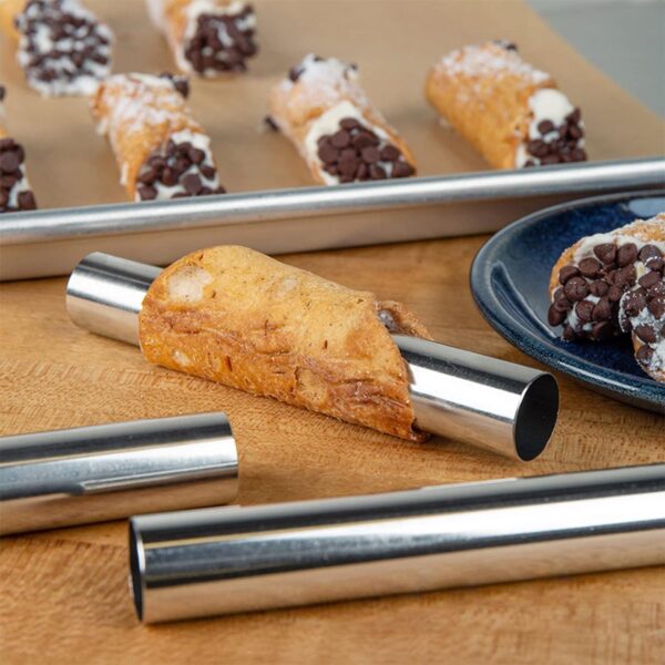 3 darabos cannoli és habroló forma