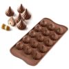 Szilikon bonbon és csokoládé forma-habcsók