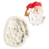 Szilikon fondant és marcipán mintázó-mikulás 7×8,4cm