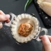 Rozsdamentes tészta töltő, dumpling készítő
