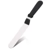 Hajlított fém kenőkés, cukrászkés 32cm