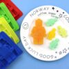 Szilikon bonbon és csokoládé forma-Lego figura