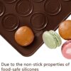 Szilikon macaron sütőlap