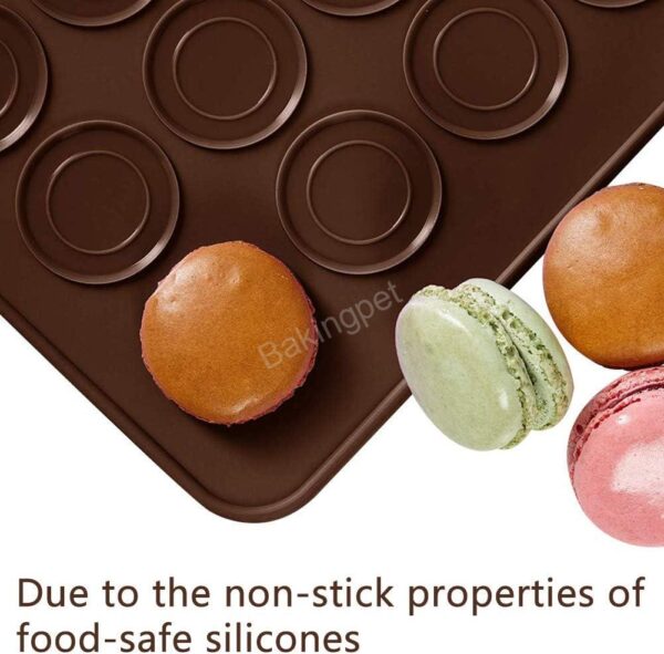 Szilikon macaron sütőlap Szilikon macaron sütőlap