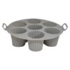 Air fryer szilikon forma, muffin forma 7 részes-20cm