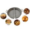 Air fryer 2 részes szilikon forma-20 cm