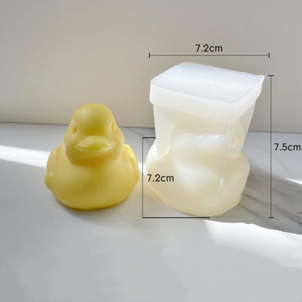 2024012518130688 Szilikon fondant és marcipán mintázó-Kis kacsa 7,2x7,5cm