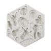 Szilikon fondant és marcipán mintázó-Afrikai állatok 11x13cm