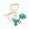 Szilikon fondant és marcipán mintázó-dinoszaurusz