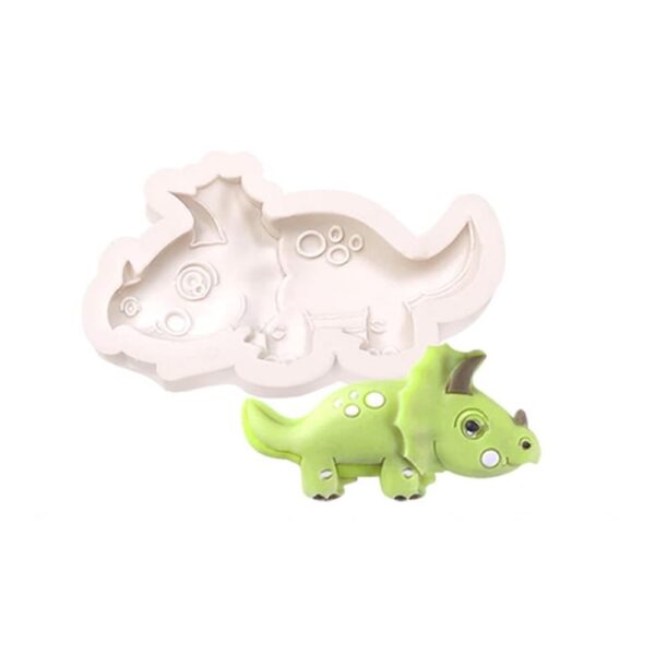Szilikon fondant és marcipán mintázó-dinoszaurusz Szilikon fondant és marcipán mintázó-dinoszaurusz