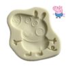 Szilikon fondant és marcipán mintázó-Malacka 7,5x8cm