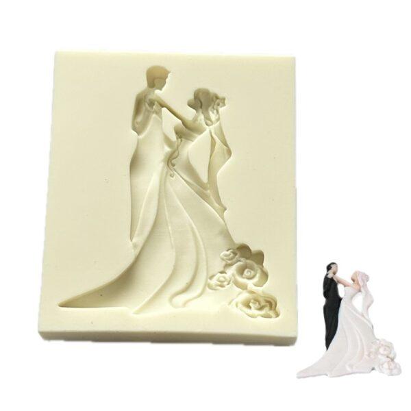 2024022714510183 Szilikon fondant és marcipán mintázó-Esküvő 8x9cm
