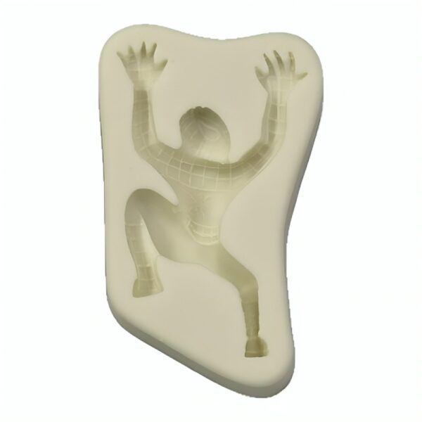Szilikon fondant és marcipán mintázó-Szuperhős 4,5x8,3cm