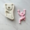 Szilikon fondant és marcipán mintázó-Szuperhős 4,5x8,3cm