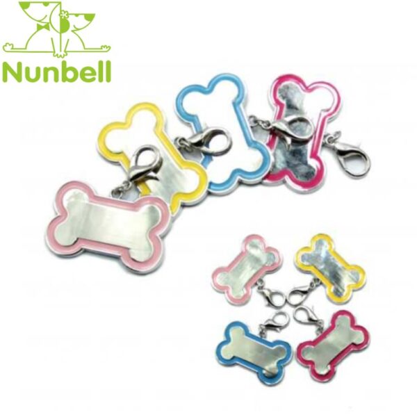 Nunbell kutyus névtábla csontos alakjával Nunbell kutyus névtábla csontos alakjával