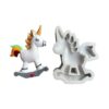 Szilikon fondant és marcipán mintázó-Hinta unikornis 7x8cm