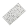 Szilikon fondant és marcipán mintázó-Betűk és számok 10x19cm