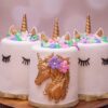 Szilikon fondant és marcipán mintázó-Unikornis 6x6,2 cm