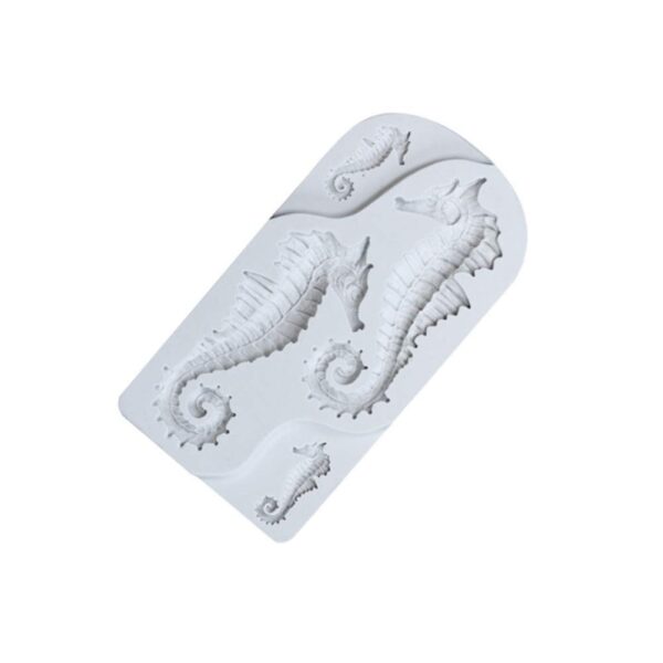 2024060514094685 Szilikon fondant és marcipán mintázó-Csikóhalak 6x11 cm