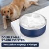 Kisállat speciális fém tál-18cm