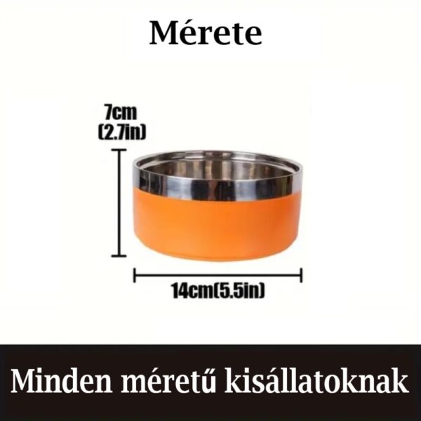 Kisállat speciális fém tál-18cm Kisállat speciális fém tál-18cm