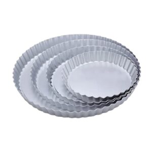 Alumínium kivehető aljú kerek pite forma - 15,5 cm