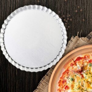 Alumínium kivehető aljú kerek pite forma - 23,5 cm