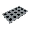 Szilikon mousse forma - 3D körte