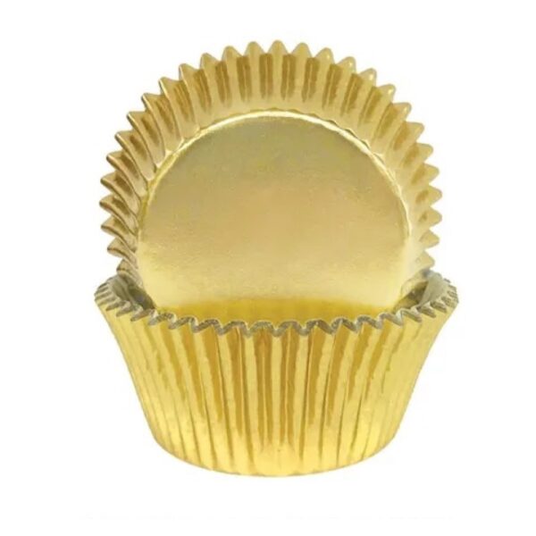 Muffin papír, Arany szín - 50 db Muffin papír, Arany szín - 50 db