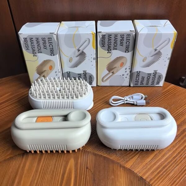 3 az 1-ben Elektromos gőzös macskakefe -bálna