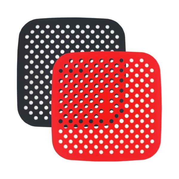 Négyzet Air Fryer Szilikon Alátét, Betét Négyzet Air Fryer Szilikon Alátét, Betét