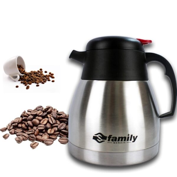 Family Thermosz Kancsó – 1,2 L (Kávé, Tej, Tea)
