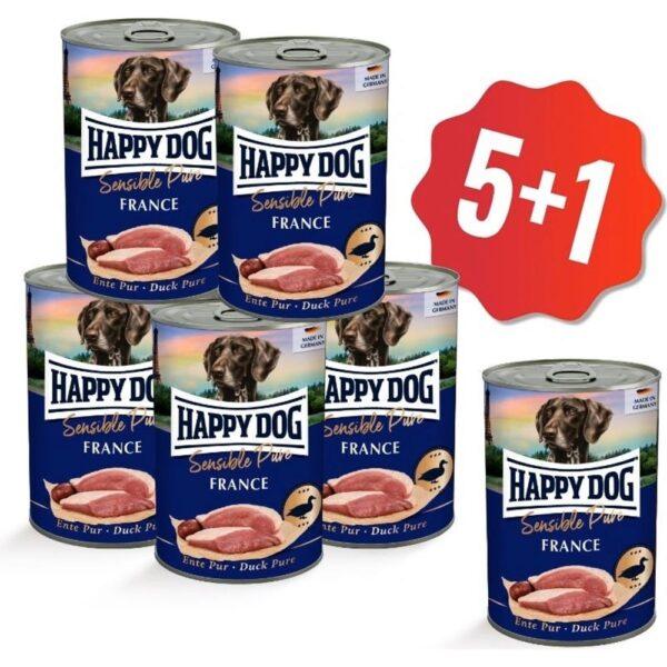 Happy Dog Pur Kacsahúsos Konzerv – France 400g Happy Dog Pur Kacsahúsos Konzerv – France 400g