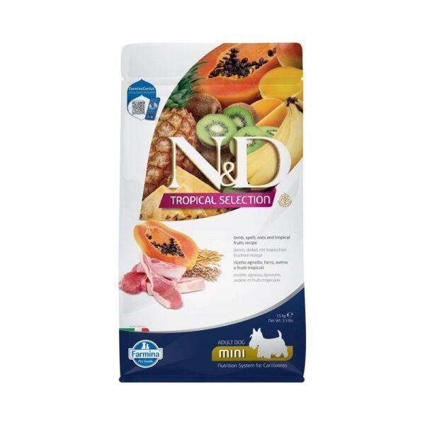 n-d-tropical-selection-dog-lamb-adult-mini-1-5kg-pnd0150088 N&D Tropical Selection Dog Lamb Adult Mini 1,5kg