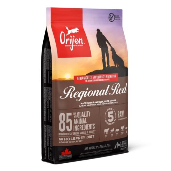 ORIJEN Regional Red Szárazeledel Kutyáknak ORIJEN Regional Red Szárazeledel Kutyáknak