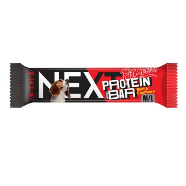 FitActive NEXT Protein dessert Bar 55g - Beef&Cranberry