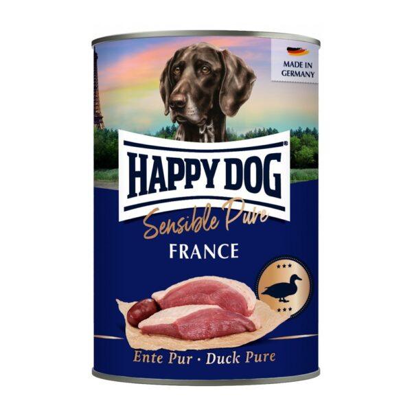 Happy Dog Pur Kacsahúsos Konzerv – France 400g Happy Dog Pur Kacsahúsos Konzerv – France 400g