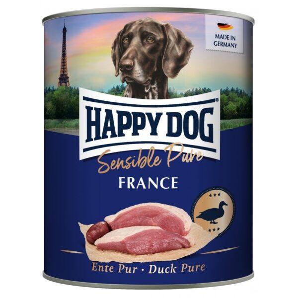 Happy Dog Pur Kacsahúsos Konzerv – France 800g Happy Dog Pur Kacsahúsos Konzerv – France 800g